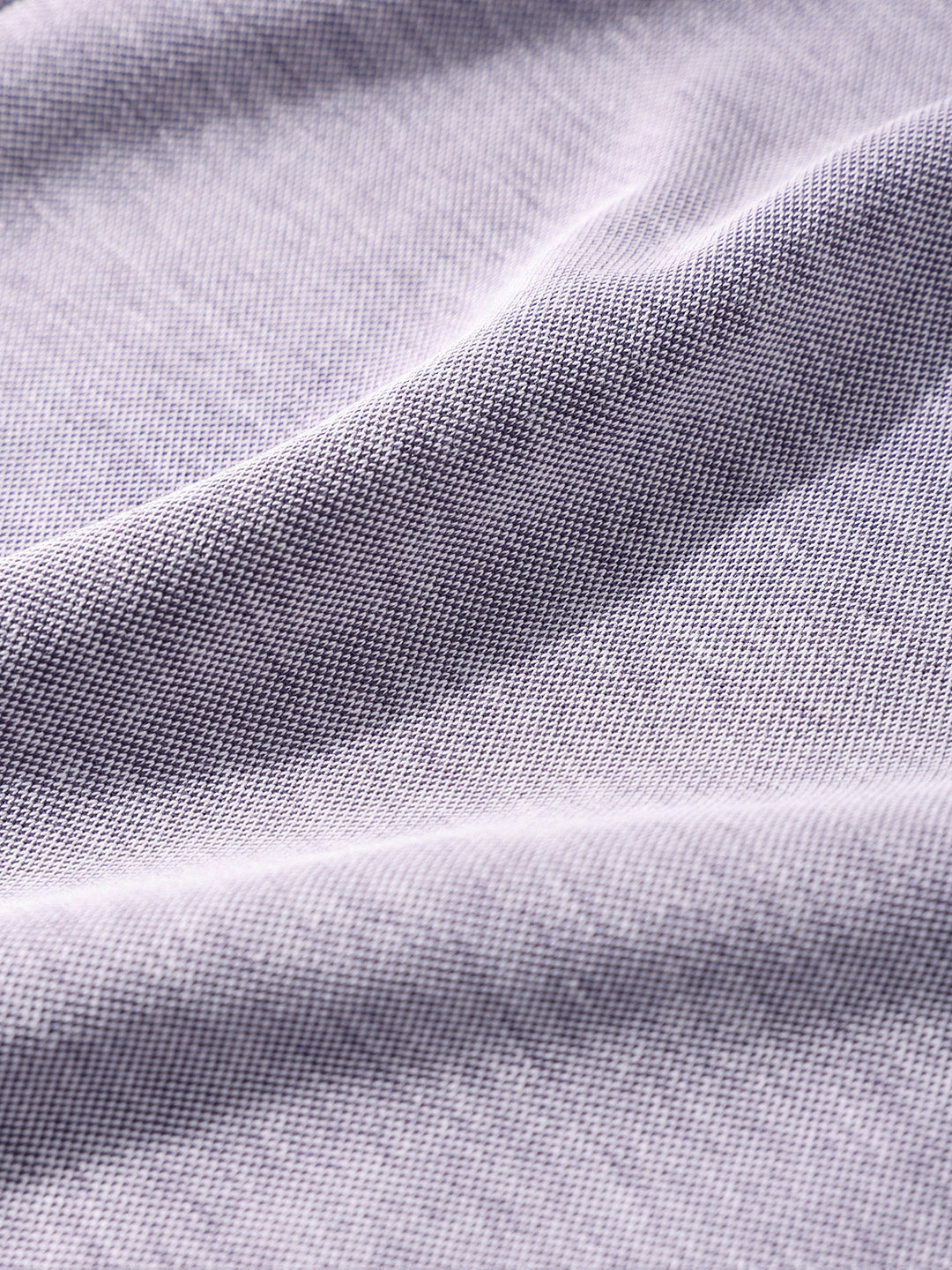 Men's Purple Regular Fit Textured Casual T-Shirt
