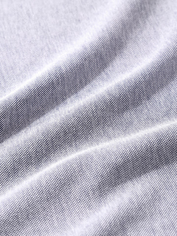 Men's Blue Regular Fit Textured Casual T-Shirt