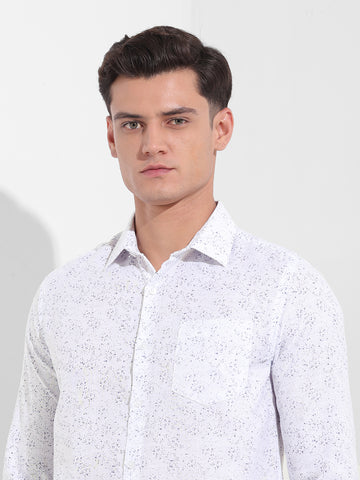 Men's Blue Slim Fit Formal Shirt
