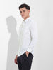 Men's Beige Slim Fit Formal Shirt