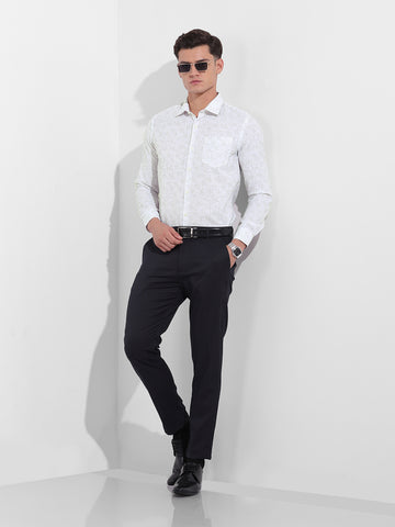 Men's Beige Slim Fit Formal Shirt