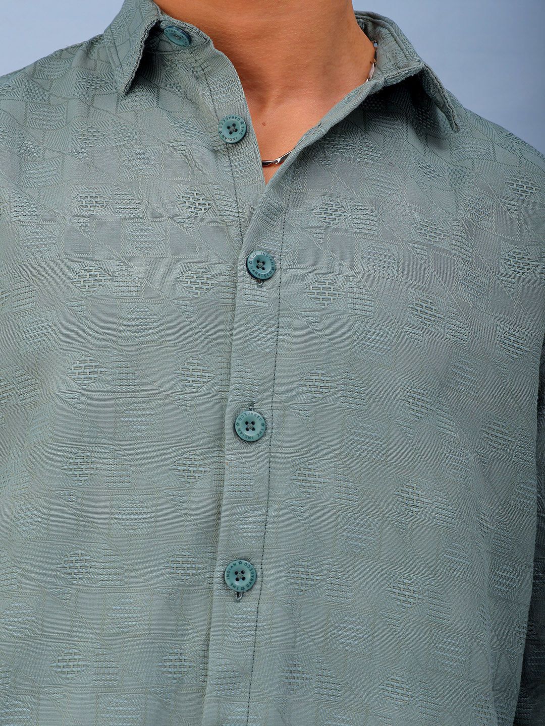 Shop Men's Textured Relaxed Fit Shirt Online.