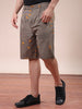Men's Vetiver Relaxed Fit Printed Casual Shorts