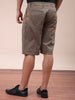 Men's Vetiver Relaxed Fit Printed Casual Shorts