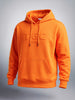 Men's Rust Relaxed Fit Embroided Casual Sweatshirt