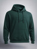Men's Green Relaxed Fit Embroided Casual Sweatshirt