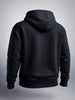 Men's Black Oversized Fit Printed Street Sweatshirt