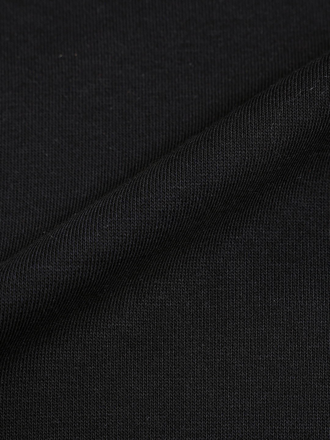 Men's Black Relaxed Fit Graphic Printed Casual Sweatshirt