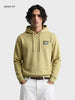 Men's Olive Boxy Fit Graphic Printed Casual Sweatshirt