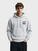 Men's Grey Boxy Fit Graphic Printed Casual Sweatshirt