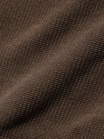 Men's Brown Regular Fit Solid Casual Jacket