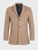 Men's Brown Regular Fit Solid Casual Jacket