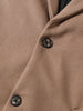 Men's Brown Regular Fit Solid Casual Jacket