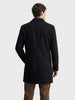 Men's Black Regular Fit Solid Casual Jacket
