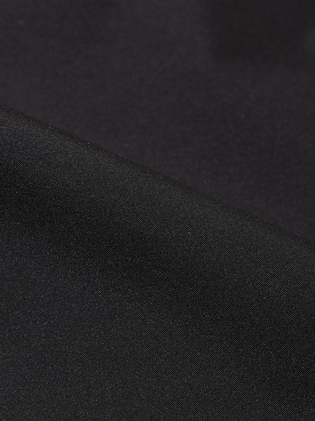 Men's Black Relaxed Fit Textured Retro Jacket