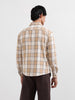 Men's Beige Relaxed Fit Casual Shirt