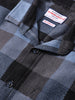 Men's Blue Relaxed Fit Casual Checkered Shirt