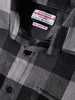 Men's Melange Relaxed Fit Casual Checkered Shirt