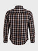 Men's Brown Regular Fit Checkered Casual Shirts