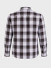 Men's White Regular Fit Checkered Casual Shirts