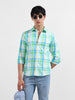 Men's Green Slim Fit Casual Shirt