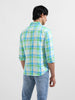 Men's Green Slim Fit Casual Shirt