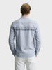 Men's Grey Slim Fit Checked Casual Shirt