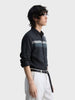 Men's Black Slim Fit Checked Casual Shirt