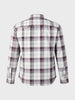 Men's Brown Slim Fit Checkered Casual Shirt