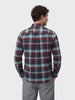 Men's Red Regular Fit Checked Casual Shirt