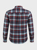 Men's Red Regular Fit Checked Casual Shirt