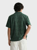 Men's Green Relaxed Fit Solid Casual Shirt