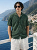 Men's Green Relaxed Fit Solid Casual Shirt