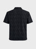 Men's Black Relaxed Fit Solid Casual Shirt
