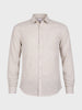 Men's Khaki Slim Fit Solid Casual Shirt