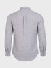 Men's Grey Slim Fit Solid Casual Shirt