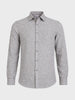 Men's Black Slim Fit Solid Casual Shirt
