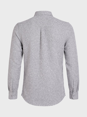 Men's Black Slim Fit Solid Casual Shirt