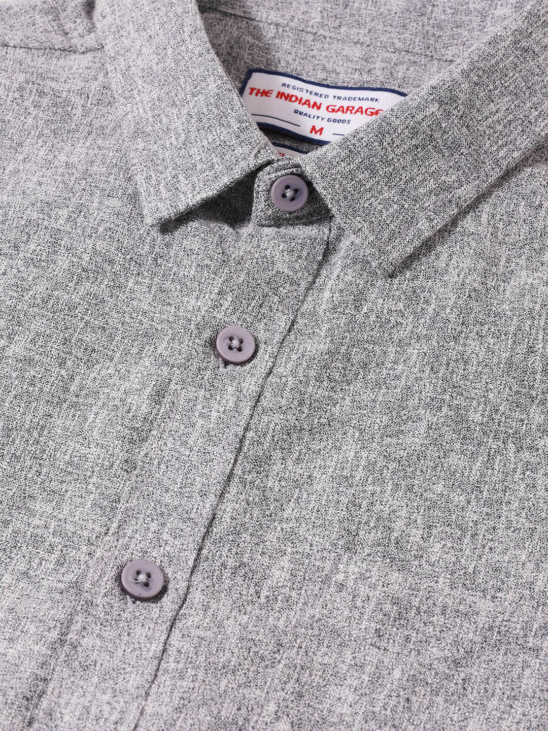 Men's Black Slim Fit Solid Casual Shirt