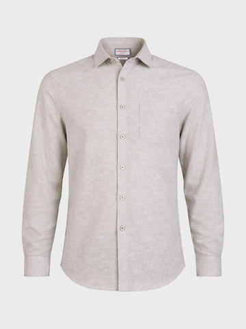 Men's Purple Slim Fit Solid Casual Shirt