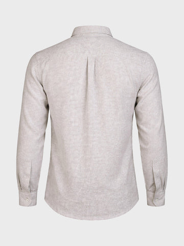 Men's Purple Slim Fit Solid Casual Shirt