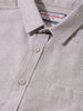 Men's Purple Slim Fit Solid Casual Shirt