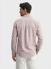 Men's Purple Slim Fit Solid Casual Shirt
