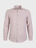 Men's Purple Slim Fit Solid Casual Shirt