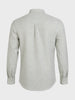 Men's Green Slim Fit Solid Casual Shirt