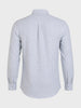 Men's Blue Slim Fit Solid Casual Shirt