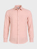 Men's Pink Slim Fit Solid Casual Shirt
