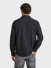 Men's Black Relaxed Fit Solid Casual Shirts