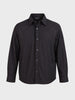Men's Black Relaxed Fit Solid Casual Shirts