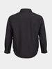 Men's Black Relaxed Fit Solid Casual Shirts